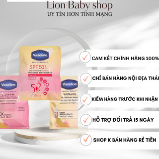 Kem Tắm Trắng Da Toàn Thân Vaseline Thái Lan dưỡng trắng, cấp ẩm, chống nắng
