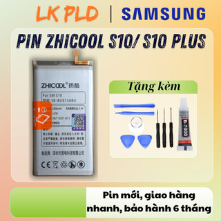 Pin samsung galaxy s10, s10 plus và s10e hãng zhicool, dung lượng 3400mah, bảo hành pin 3 tháng