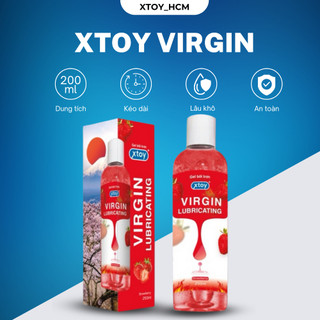 Gel bôi trơn XTOY VIRGIN Lubricating 250ml mô phỏng huyết trinh nữ, cảm giác ấm áp, lâu khô, tăng khoái cảm