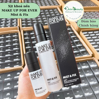 Bản mới - Xịt khoáng khoá nền MUFE Mist & Fix 24h Setting Spray ChiinBeauty