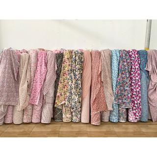Vải thô cotton (Vải kate) hoa rẻ đẹp