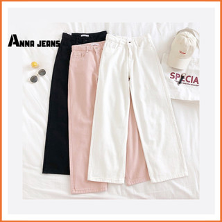 Quần baggy suông kaki nữ Anna Jeans form rộng ulzzang phong cách hàn quốc