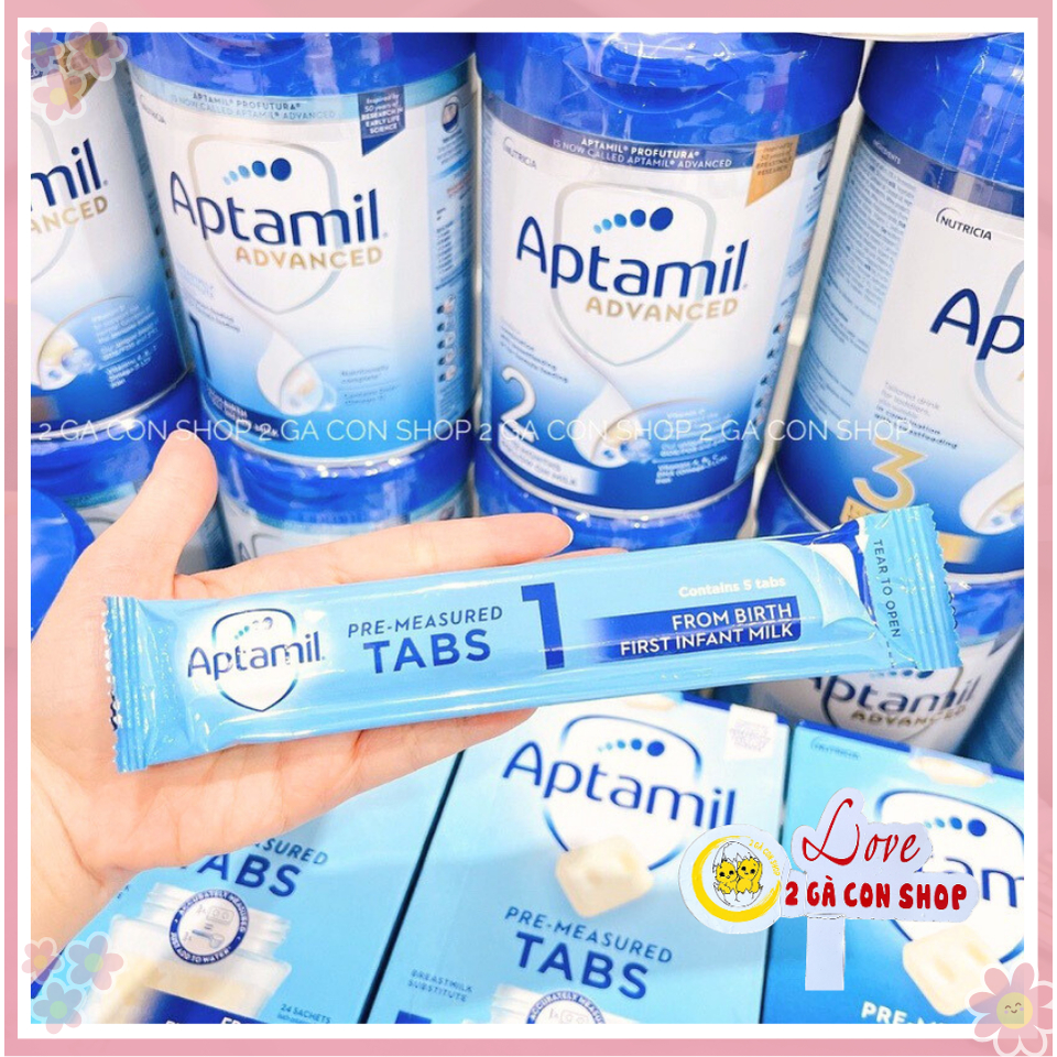 Sữa thanh Aptamil/Meiji,Sữa non chia viên sẵn Cho Bé mới sinh