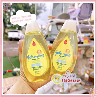 (MUA 3 TẶNG 1LO) Sữa tắm gội toàn thân cho bé Johnson Baby 200ml