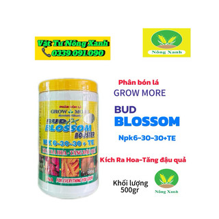 Phân bón lá cao cấp NPK của Growmore 6-30-30 TE USA hộp 500g - 6-30-30 500gr
