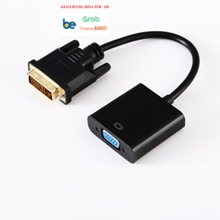 Cáp chuyển DVI-D 24+1 To VGA  chất lượng fullHD 1080P máy tính card đồ hoạ kết nối màn hình