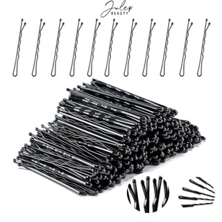 Kẹp tăm kẹp tóc mái cố định tạo kiểu kẹp tăm đen set 60c Cami.makeup KTA01