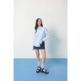 Double Moonshot - Áo sơ mi tay dài phối 2 sọc Medium Shot