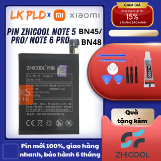 Pin xiaomi redmi note 5 pro/ note 6 pro, mã pin bn45/ bn48, bảo hành 3 tháng, tặng kèm bộ tua vít mở máy