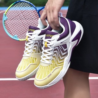 Giày cầu lông, giày pickleball Lefus L029 chính hãng Cao Cấp Unisex Đế cao su HDR TPU chống xoắn
