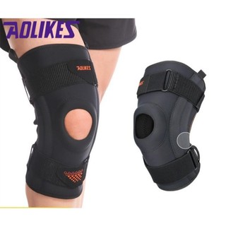 Băng gối thể thao aolikes 7902 hỗ trợ lò xo và đai quấn cố định khi chơi thể thao ngoài trời.