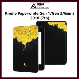 Bao Da Kindle Paperwhite Gen 1 / Gen 2 / Gen 3 2018 (7th) Họa Tiết Cover Cho Máy Đọc Sách (Nhiều Màu)