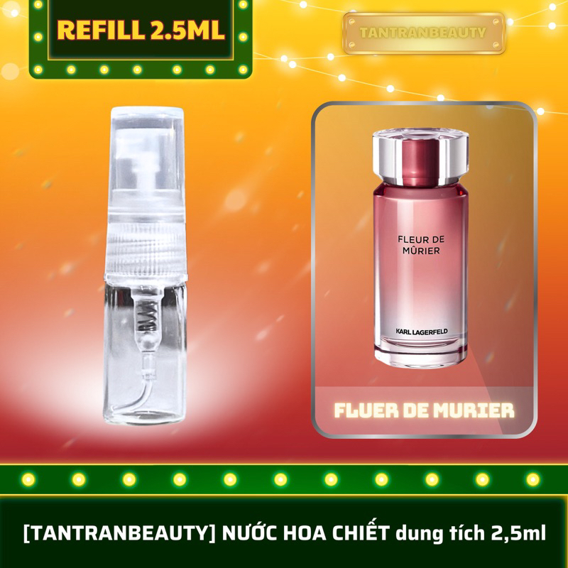 FLUER DE MURIER [nước hoa nữ refill 2,5ml]
