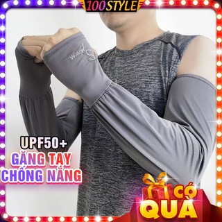 Găng Tay Dài Form Rộng Chữ SR Chống Nắng Nam Nữ