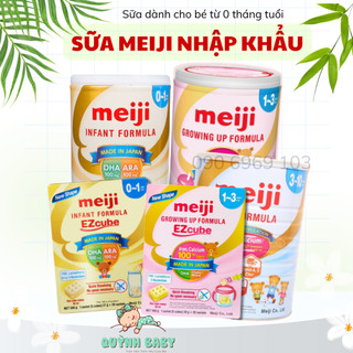 Sữa bột/ sữa thanh meiji nhập khẩu số 0/số 1 lon