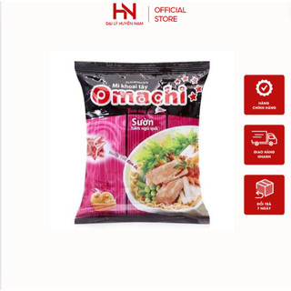  Combo 6 Gói Mì omachi mì ăn liền omachi hàng có sẵn 4 vị bò sườn  tôm và spaghetti date mới nhất 