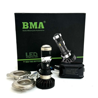  Đèn Pha Led Bi Cầu BMA M8c 40W M5 12V DC Lắp Dream,Wave Cũ Và Nhiều Dòng Xe Mã SL3 