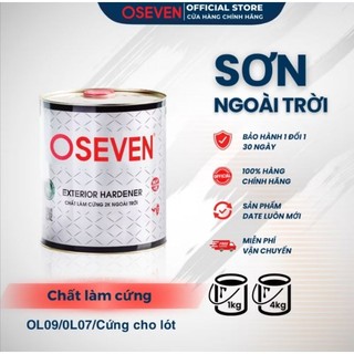Sơn gổ pu cao cấp oseven taiyang trong nhà và ngoài trời -chất làm cứng