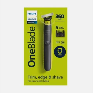 Máy tông đơ cạo râu tỉa lông mũi philips norelco oneblade 360, nhập đức, bh 24 tháng