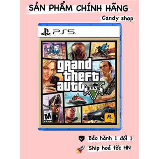 Đĩa Game Grand Theft Auto V Premium Edition PlayStation 5