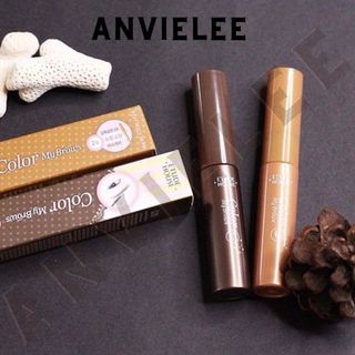 Gốc225 hsd19.7.24 mascara etude house định hình và màu chân mày color my brows,01 rich brown & 02 light brown- thanh lý