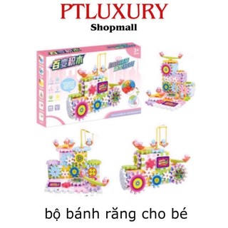 Đồ chơi lắp ghép bánh răng và có thể hoạt động cho bé tùy ý sáng tạo theo ý thích mẫu mới 2024 