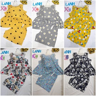 Bộ LANH TOLE đùi có nhiều size