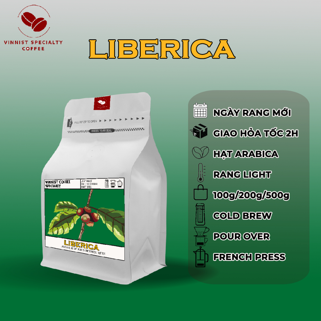 Cà phê Mít Liberica - Vinnist Specialty Coffee