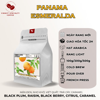 Cà phê Panama Esmeralda Natural - Vinnist Specialty Coffee