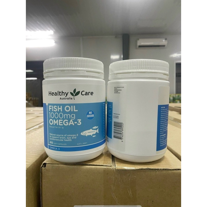 Dầu Cá Tự Nhiên Fish Oil Healthy Care Omega 3 1000mg