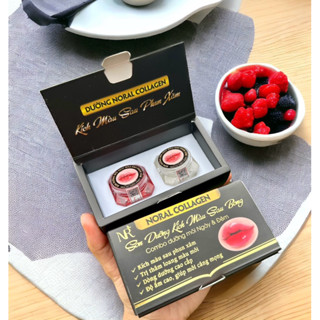 Son Dưỡng Môi Kích Màu Sau Phun Xăm .Combo set 2 Hũ Dưỡng Ngày Và Đêm (Hũ 5G)