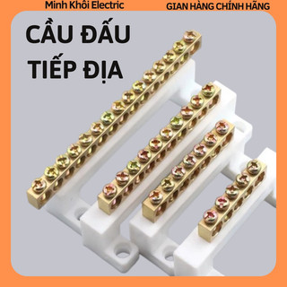 Cầu đấu trung tính,cầu mát,cầu đấu tiếp địa nhiều mắt, cầu đấu dây điện 5 mắt,7 mắt,11 mắt,cầu đấu điện,cầu điện,cầu