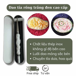 Dao tỉa bút rồng kèm hộp
