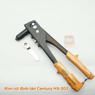 Kìm rút đinh tán rive century hx-003 cỡ rút 2.4/3.2/4.0/4.8mm làm từ hợp kim thép
