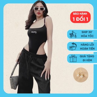 BODYSUIT ẢNH THẬT CẬN CHẤT THÊU CHỮ