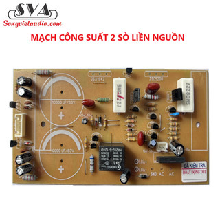 Mạch công suất sub điện 2 sò liền nguồn