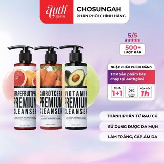 Sữa rửa mặt rau củ SRM Byvibes Wonder Bath Super Vegitoks Cleanser sủi bọt thải độc 300ml