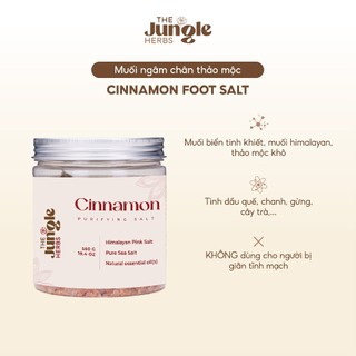 ⚡ FREESHIP⚡ Muối ngâm chân thảo mộc Handmade Cinnamon Foot Salt lưu thông khí huyết