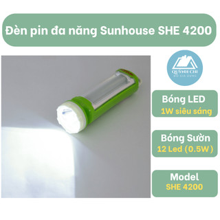 Đèn pin đa năng SUNHOUSE SHE - 4200