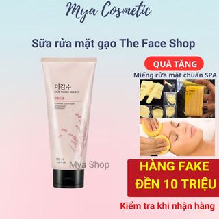 Sữa rửa mặt gạo the face shop gạo rice water rice 100ml - 150ml - 300ml