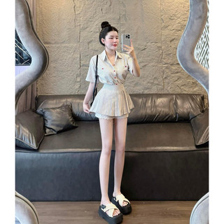 SET VÁY KẺ XẾP LI SƠ MI