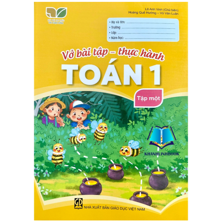Sách - Vở bài tập - Thực hành Toán lớp 1 - tập 1 (Kết Nối)