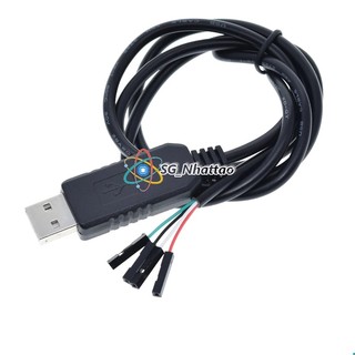 Cáp chuyển USB sang UART PL2303 PL2303HX TTL cáp mô đun 4p 4pin RS232