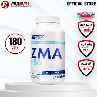 Viên Uống  ZMA + B6  (Hộp 180 viên) SFD Nutrition -  Tăng Cường Sức Khỏe Sinh Lý Nam Giới