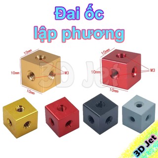 Đai ốc Lập Phương 10mm, đai ốc vuông,tán ốc vuông,dai oc lap phuong,dai oc lap phuong,tan oc lap phuong, khối lập phương