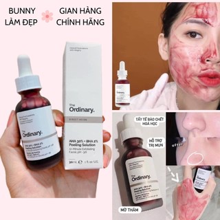Tinh Chất Peel da The Ordinary AHA 30%+BHA 2% Peeling Solution 30ml (sote)