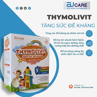 Siro Thymolivit tăng sức đề kháng cho bé, bổ sung thymomodulin,Vitamin tăng cường thể chất , Đề kháng- 20 ống