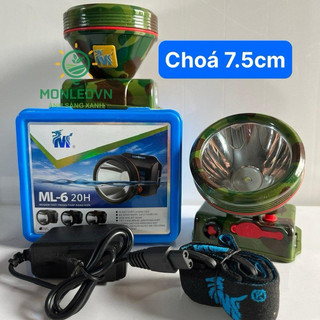 [2 PIN - Sáng 15h không giảm ánh sáng]Đèn pin đội đầu chống nước siêu sáng