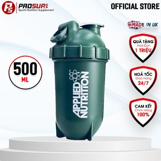 Shaker, Bình Nước Applied Nutrition 500ML - Siêu bền chất lượng tốt dùng đựng whey protein, nước tập gym