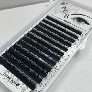 Mi dưới hộp mix size 5-6-7-8mm (12line) dày 0.07-0.10_cong J-B_nối mi dưới tự nhiên Mr Tuấn